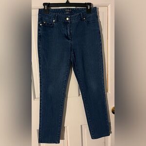 J. McLaughlin Dark Blue Straight Leg Jeans Women’s Size 4/34”L